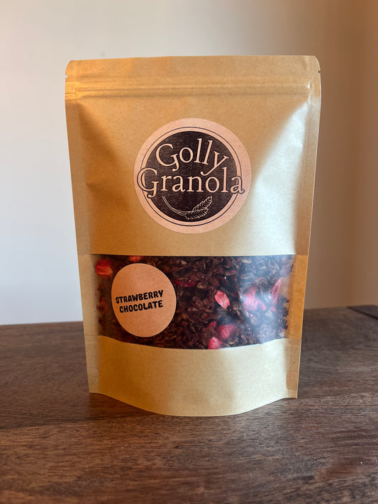 strawberry chocolate granola